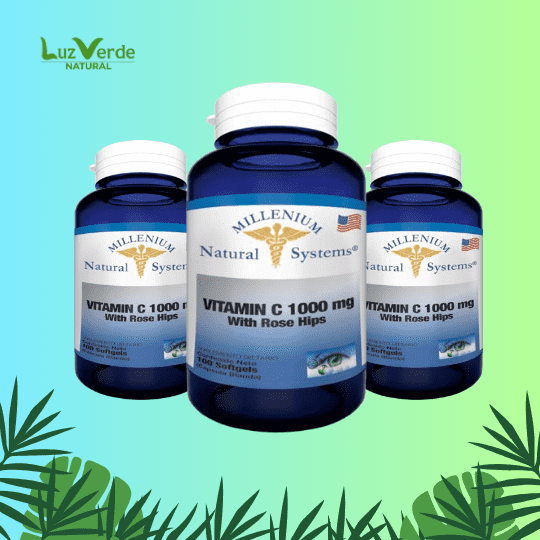 VITAMINA C1000mg +ROSE  HIPS