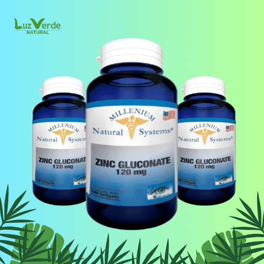 ZINC GLUCONATE 120 MG